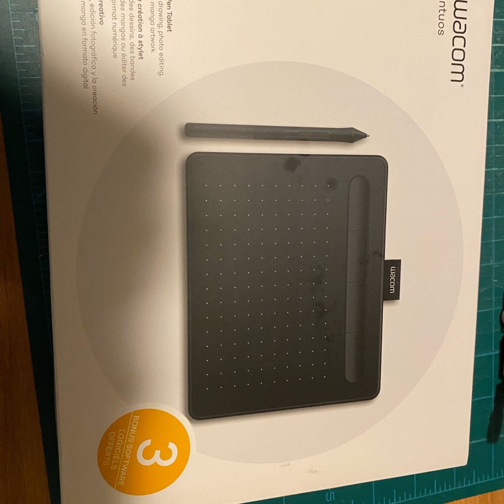 Wacom drawing tablet